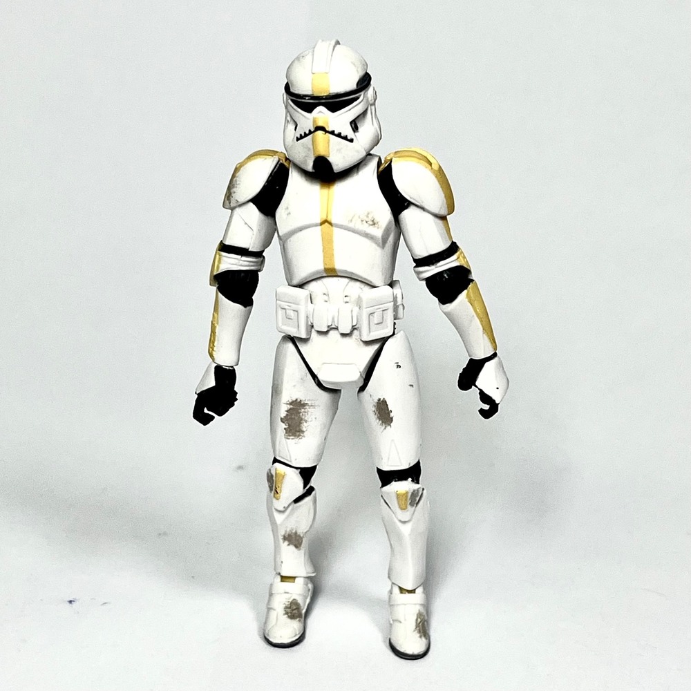 Star Wars ROTS 327th Star Corps Clone Trooper Evolutions 3.75 Figure 2005 Hasbro